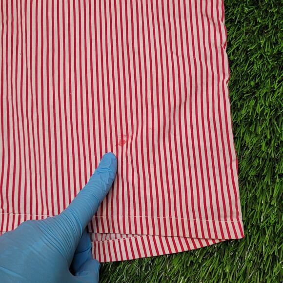 VTG 60s Candy Stripe Shirt Mens M 15.5 Ivy League Mod Button Down - Picture 3 of 11
